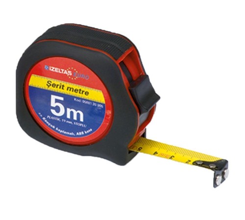 İzeltaş Plastik Şerit Metre 5 Metre