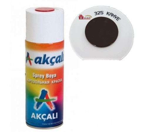 Akçalı Sprey Boya 400 ml 325 Kahve Akçalı Sprey Boya 400 ml 325 Kahve