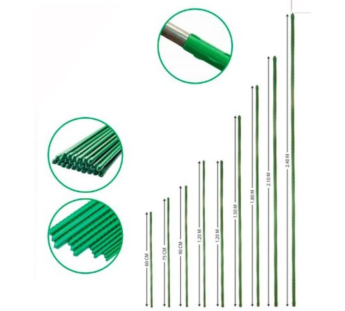 Bitki Destek ÇuBuğu 11 mm 150 cm 5 Adet Bitki Destek ÇuBuğu 11 mm 150 cm 5 Adet