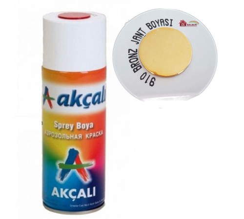Akçalı Sprey Boya 400 ml 910 Bronz Jant Akçalı Sprey Boya 400 ml 910 Bronz Jant