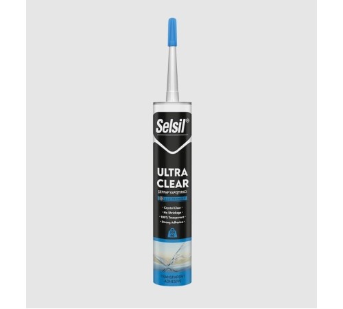Selsil Ultra Clear Şeffaf Montaj Yapıştırıcı 290 ml