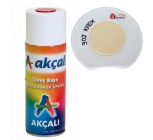 Akçalı Sprey Boya 400 ml 302 Krem