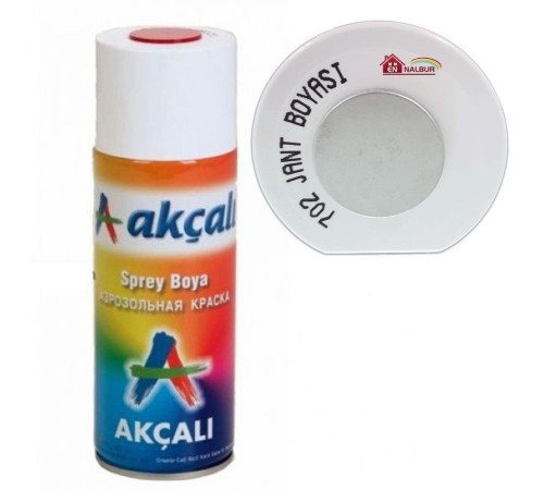 Akçalı Sprey Boya 400 ml 702 Oto Jant Akçalı Sprey Boya 400 ml 702 Oto Jant