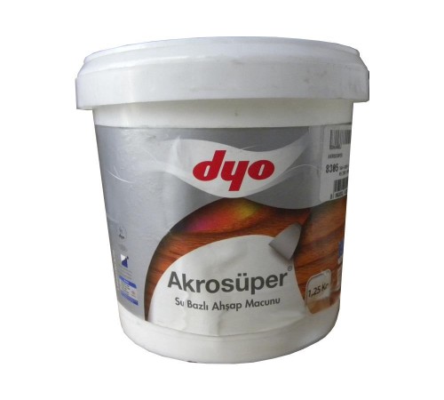 Dyo Akrosüper Ahşap Macunu 1,25 Kg Dyo Akrosüper Ahşap Macunu 1,25 Kg