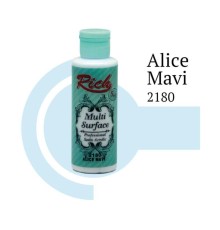 Rich Multi Surface 2180 Alice Mavi Akrilik Boya 120 cc