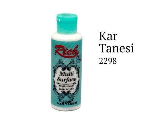 Rich Multi Surface 2298 Kar Tanesi  Akrilik Boya 120 cc