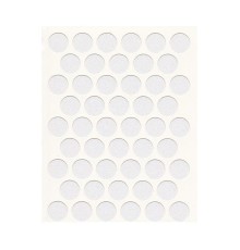 Yapışkanlı Vida Tapası (Beyaz) 10 mm