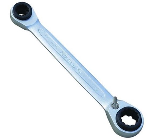 İzeltaş Çoklu Yıldız Cırcır Anahtar 10X13x17x19 mm