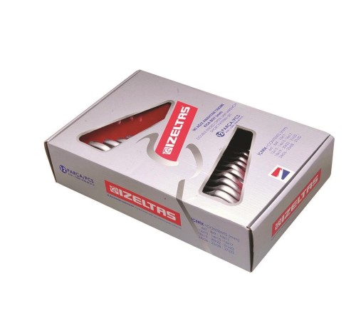 İzeltaş 0100 İki Ağız Anahtar Takımı Kısa Boy 8 Parça İzeltaş 0100 İki Ağız Anahtar Takımı Kısa Boy 8 Parça