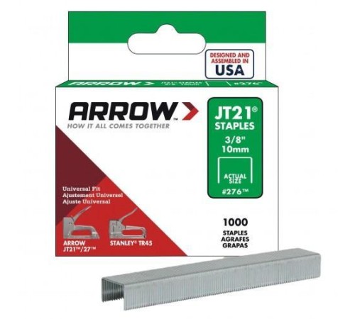 Arrow AR276 10 mm 1000 Adet Profesyonel Zımba Teli