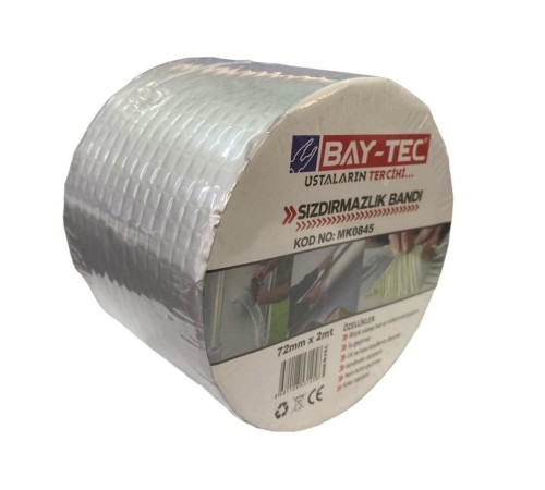 Baytec Su Sızdırmaz Bant 72 mm 2 Metre Baytec Su Sızdırmaz Bant 72 mm 2 Metre