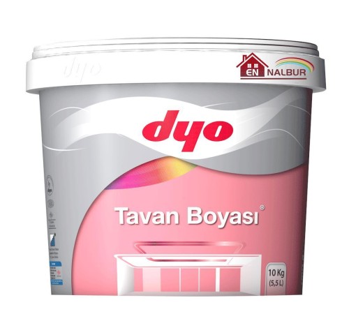 Dyo Tavan Boyası 10 Kg Beyaz Dyo Tavan Boyası 10 Kg Beyaz