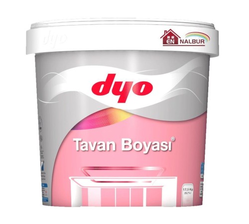 Dyo Tavan Boyası 17,5 Kg Beyaz Dyo Tavan Boyası 17,5 Kg Beyaz