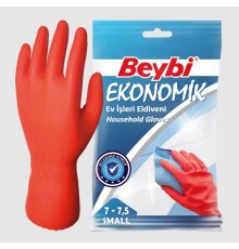 Beybi Ekonomik Lastik Eldiven No: 7 - 7,5