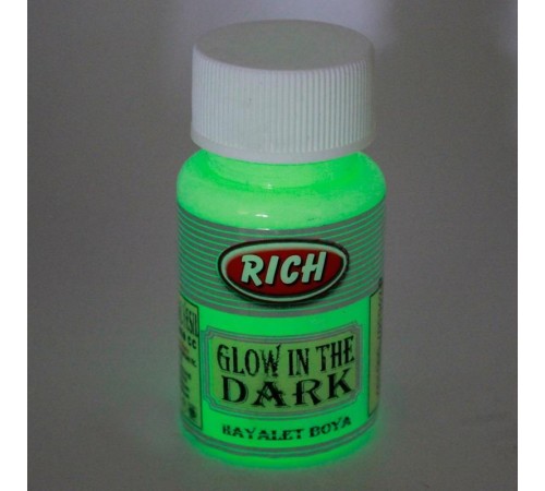 Rich 11294 Yeşil Karanlıkta Parlayan Hayalet Boya 50 cc