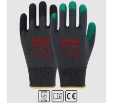 Beybi PL17 Flex Likralı İpten Örme Lateks Eldiven NO:10