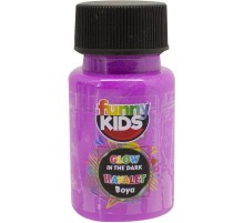 Rich 4486 Mor Funny Kids Glow In The Dark Hayalet Boya 50 cc