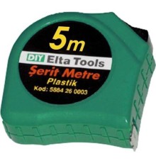 Elta Plastik Şerit Metre 5 Metre