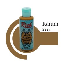 Rich Multi Surface 2228 Karamel Akrilik Boya 120 cc