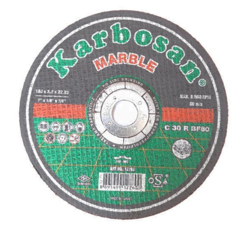 Karbosan Marble Mermer Kesme Diski 180x3,2x22,23