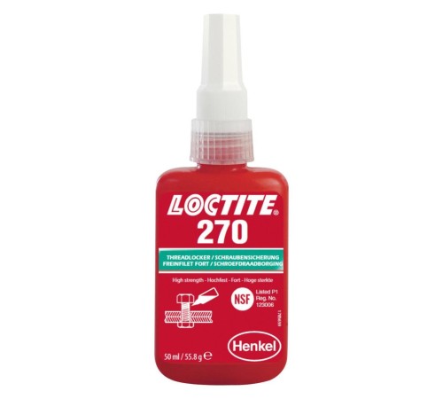 Loctite 270 Vida Sabitleyici Yüksek Mukavemetli 50 ml