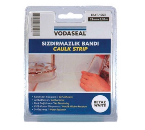 Vodaseal Küvet Kenar Sızdırmazlık Bandı 22 mm 3,35 Metre