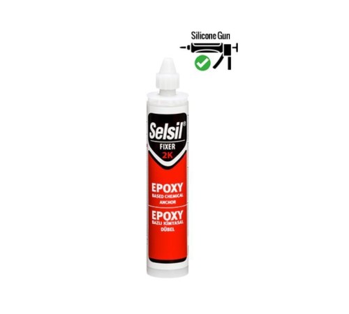 Selsil Epoksi Bazlı Kimyasal Dübel 300 ml Selsil Epoksi Bazlı Kimyasal Dübel 300 ml