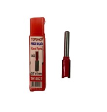 Topshop 14522 Düz Kanal Açma Freze Bıçağı 3/8''x6 mm
