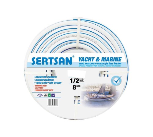Sertsan 1/2 Ultra Marine Hortum 15 Metre Sertsan 1/2 Ultra Marine Hortum 15 Metre