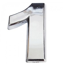Cemax Krom Yapışkanlı 1 Rakamı 5 cm