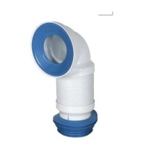 Dirsekli Körüklü Kada 100 mm