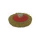 Partner 03033 M14 Vidalı Sarı Telli Fırça 125 mm