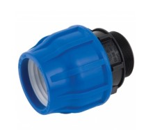 Poelsan Mavi 25X1/2 Erkek Adaptör