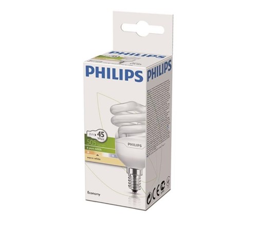 Philips 8 W Economy Spiral Enerji Tasarruflu Ampul