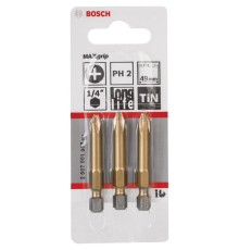 Bosch Bits Uç Max Grip PH2 49 mm 3'lü