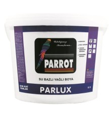 Parrot Parlux Su Bazlı Yağlı Boya 0,75 Litre Yeşil