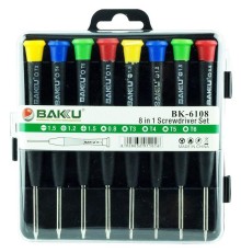 Baku BK-6108 Hassas 8 Parça Tornavida Seti