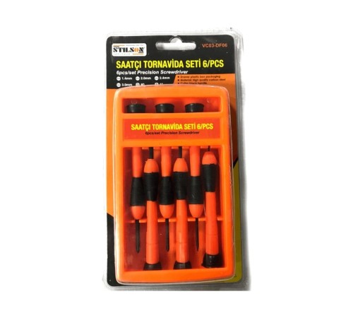 Stilson VC03-DF06 Tornavida Saatçi Seti 6 Parça