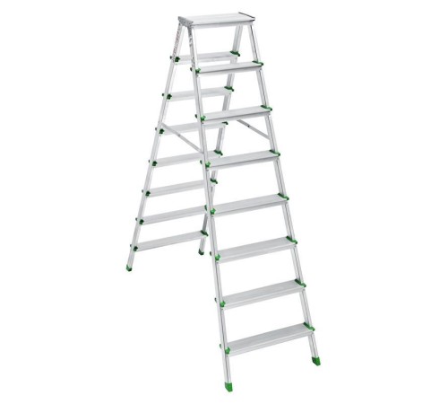 SM Saraylı 8+8 Çift Taraflı Alüminyum Merdiven