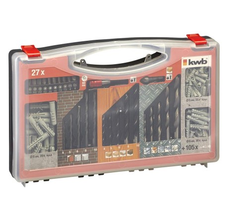 KWB 423000 Matkap Uç Bits Seti 132 Parça