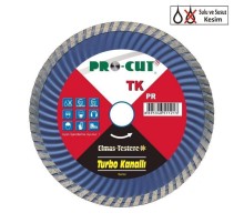 Procut TK 115 mm Turbo Kanallı Elmas Testere