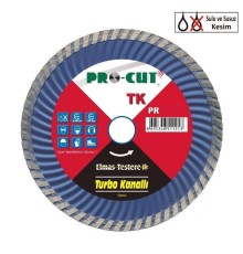Procut TK 115 mm Turbo Kanallı Elmas Testere