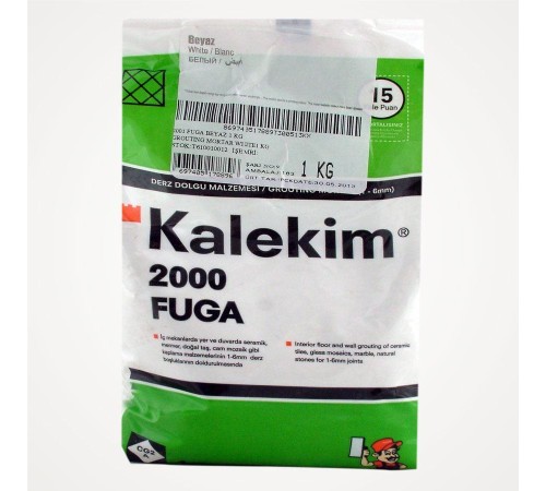 Kalekim 2001 Fuga Beyaz Derz Dolgusu 1 kg