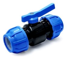 Poelsan Mavi Kaplin Küresel Vana 32X32 mm