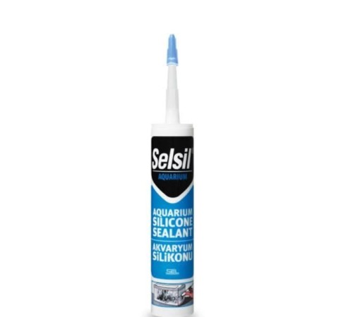 Selsil 07 Akvaryum Silikonu Şeffaf 280 ml Selsil 07 Akvaryum Silikonu Şeffaf 280 ml