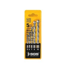 Sgs 1415 Elmas Beton Matkap Ucu Seti 5 Parça
