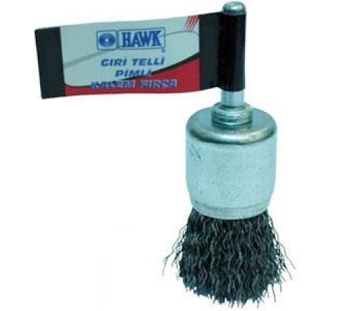 Hawk 11143 12 mm Gri Telli Pimli Kalem Fırça Hawk 11143 12 mm Gri Telli Pimli Kalem Fırça