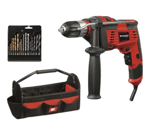 Einhell TC ID 1000 Kit Darbeli Matkap 15 Parça Matkap Uclu