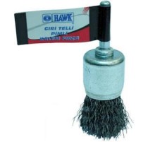 Hawk 11139 25 mm Gri Telli Pimli Kalem Fırça