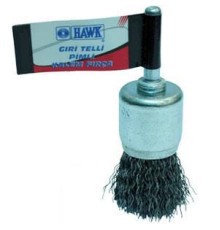 Hawk 11139 25 mm Gri Telli Pimli Kalem Fırça